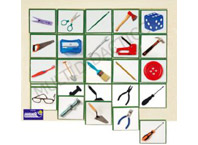 Loto objetos y sombras