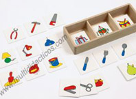 Juego de lógica trio